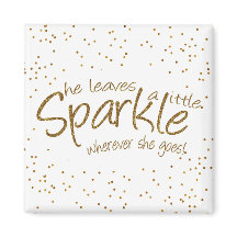 Hon Lämnar lite Gnistra