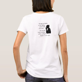 Hon ler i framtiden t shirt