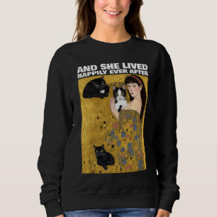 HON LEVDE HAPPILJ NÅGONSIN EFTER T-FARTYG FRÅN CAT T SHIRT