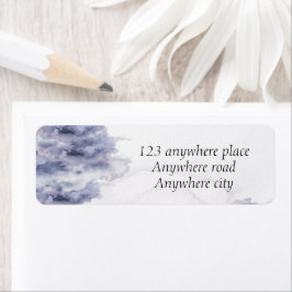 Hon ligger på molnet nio möhippor returadress etikett