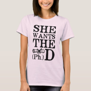 Hon önskar PhDen T Shirt