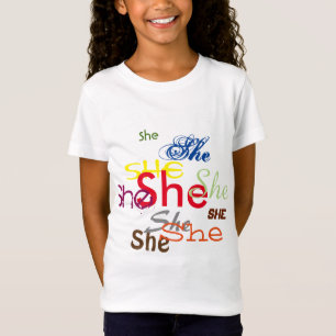 Hon överallt t shirt