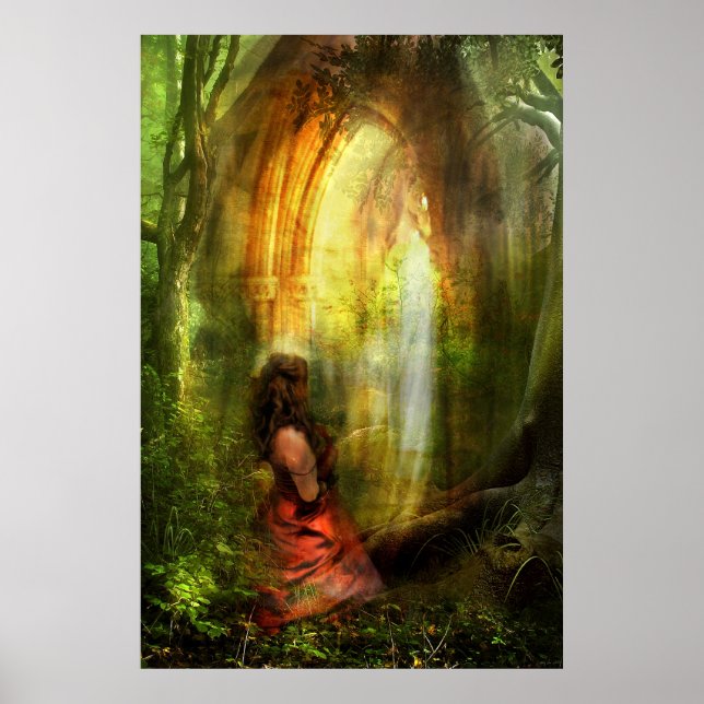 Hon Prayed med Prayer Poster (Framsidan)