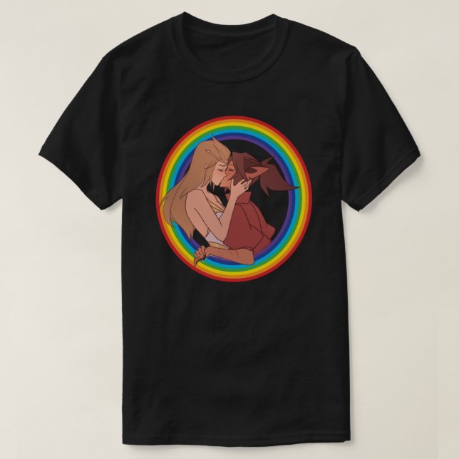 Hon-ra och Catra Magnet T Shirt (Design framsida)