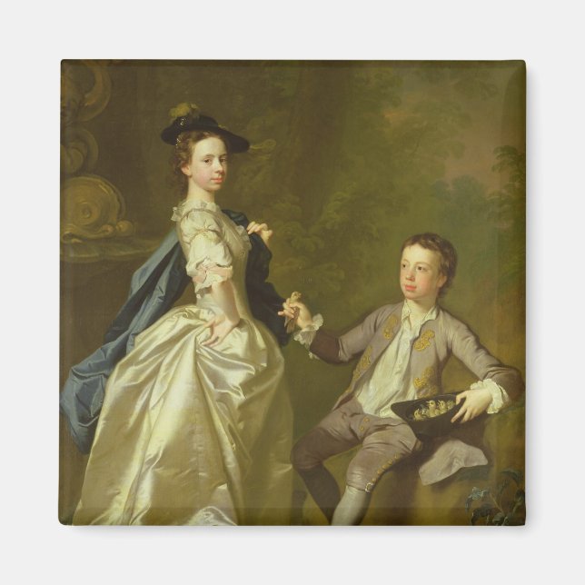 Hon. Rachel Hamilton och hennes bror Magnet (Framsidan)