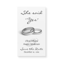 Hon sa ja, billig Spara datum magneter