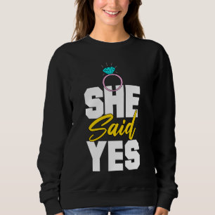 Hon sa Ja, Bröllop-annonseringsapparater T Shirt