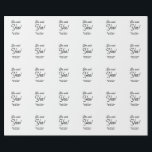 Hon sa ja förlovningsfest namn datum enkel min presentpapper<br><div class="desc">Design</div>