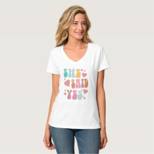 Hon sa ja Groovy Retro T Shirt