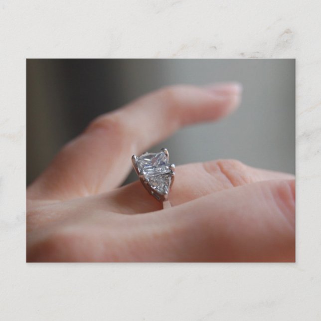 Hon sa "Ja" Vykort (Framsida)