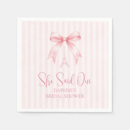 Hon Sade Oui Rosa Parisian Pappersservett