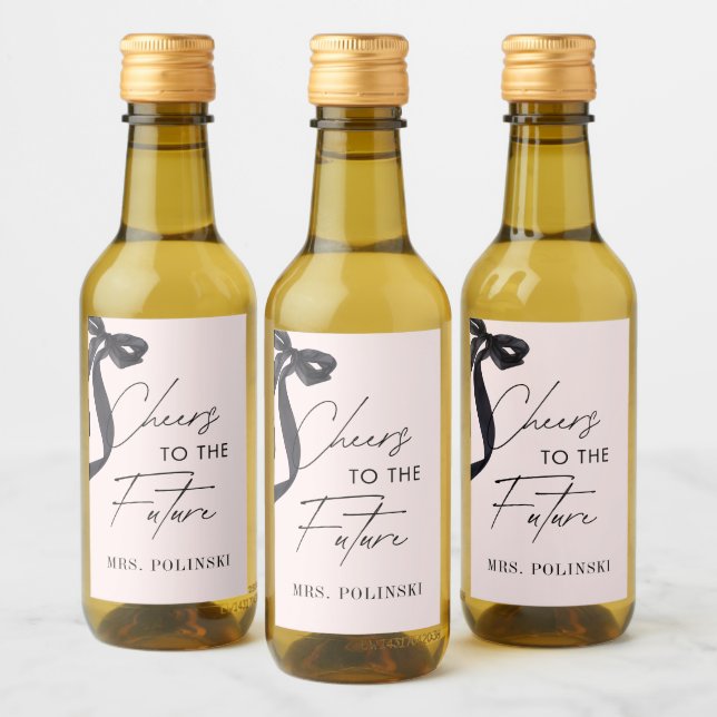 Hon Säger Ja Bröllopsfest Gåva Vinetikett (Flaskor)