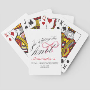 Hon Säger Ja Coquette Bröllopsfest Casinokort