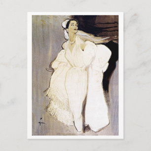Hon ser älskare! Elegant, Romantik, Vintage Vykort