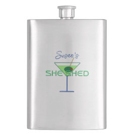 Hon Shed Womans Man Cave Pub Flasks Fickplunta