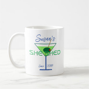 Hon Shed Womans Man Cave Pub Kaffemugg