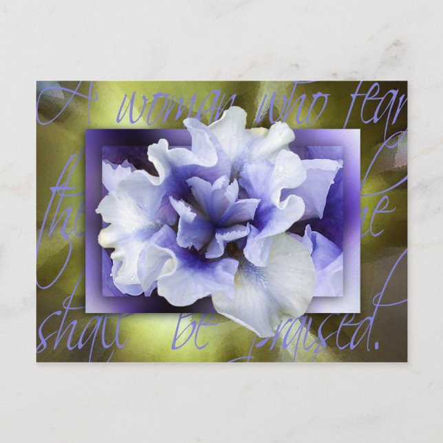 Hon skall höjas vykort (Framsida)