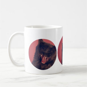 Hon skrattar MED dig Kaffemugg