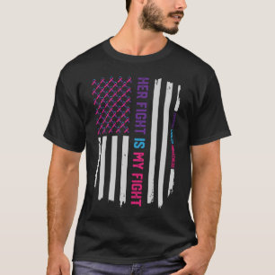 Hon slagsmål är mitt slagsmål - t shirt