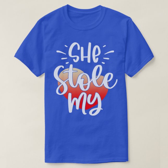 Hon slog mitt hjärta t shirt (Design framsida)