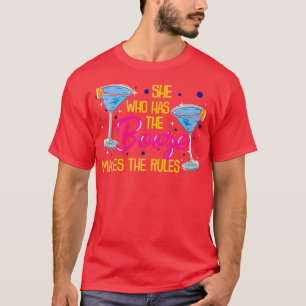 Hon som har Sprit gör Regler I Barkeeper T Shirt