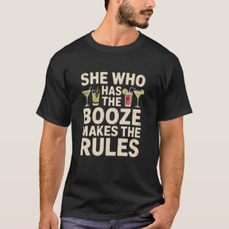 Hon Som Har Spriten Bestämmer, Bartender B T Shirt