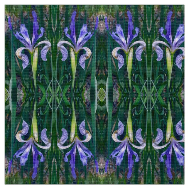 Hon som var känd, var irisen! tyg (Provkarta)