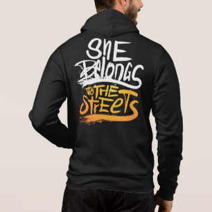 Hon tillhör på gatorna, bara en Ställe T Shirt