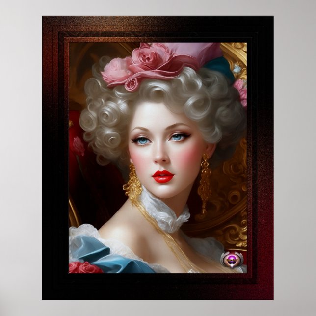 Hon Tittar för Kärlek av Xzendor 7 Poster (Framsidan)