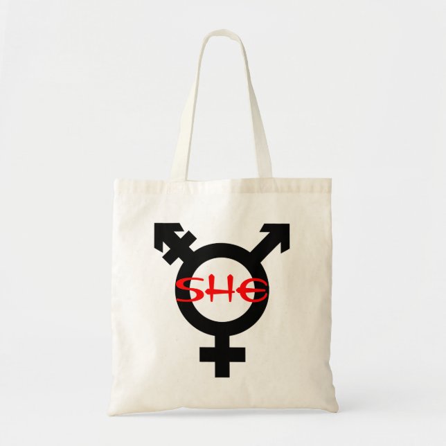 Hon Transgender Tygkasse (Framsidan)