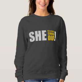 Hon trodde att hon kunde, det gjorde hon! t shirt