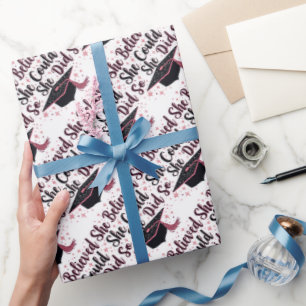 Hon trodde att hon kunde det presentpapper