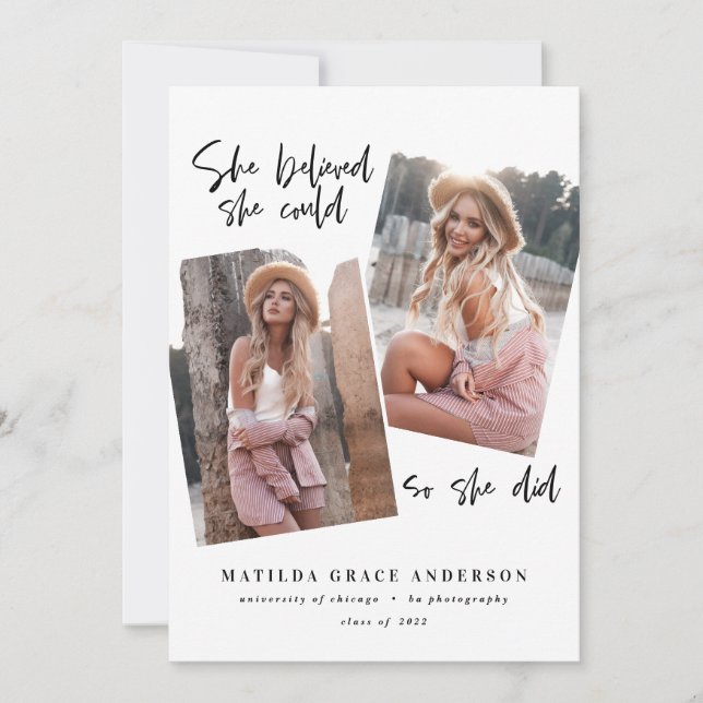 Hon trodde att hon kunde det, så hon gjorde studen (Framsida)