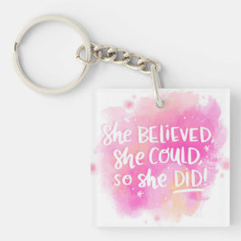 Hon trodde att hon kunde göra det