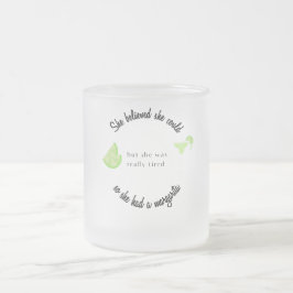 Hon trodde att hon kunde ha en Margarita Frostad Glasmugg