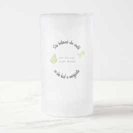 Hon trodde att hon kunde ha en Margarita Frostat Ölglas