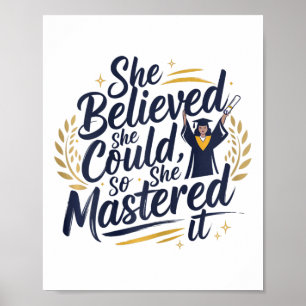 Hon trodde att hon kunde så att hon misshandlade d poster