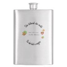 Hon trodde att hon kunde så hon hade en Sangria