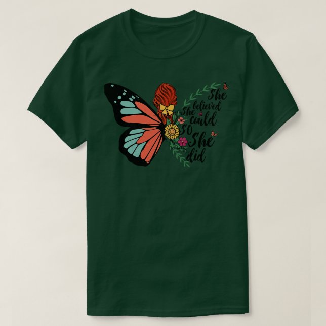 Hon trodde att hon kunde. t shirt (Design framsida)