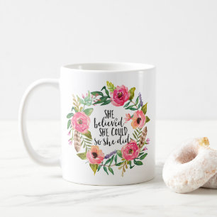 Hon trodde henne kunde, så hon gjorde kaffemugg