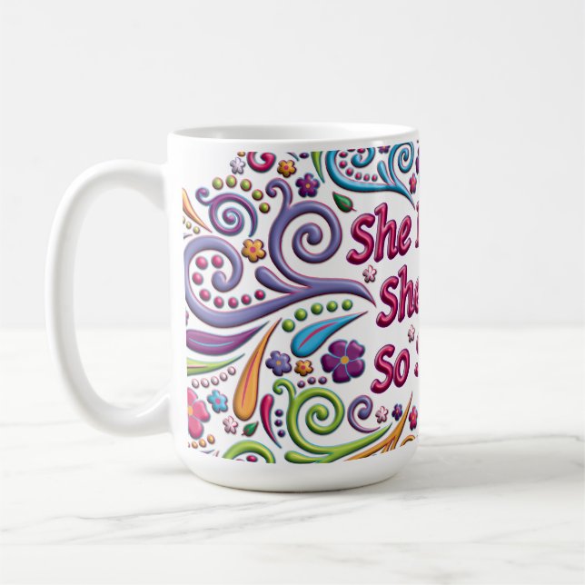 Hon trodde henne kunde, så hon gjorde kaffemuggen kaffemugg (Vänster)