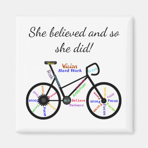 "Hon trodde på inspirationskvot Bike Magnet