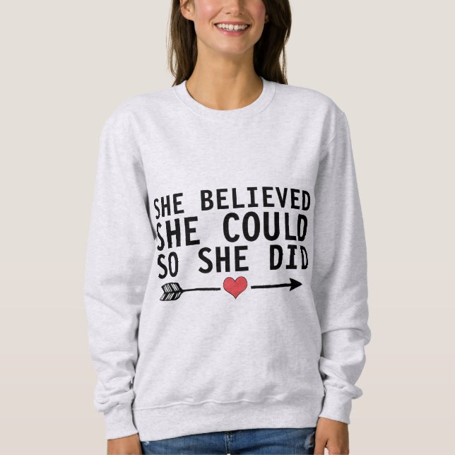 HON TRORDE HON KUNDE SÅ HON GJORDDE T-SHIRTS (Framsida)