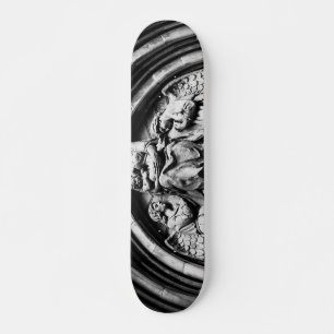 Hon väntar på hög mini skateboard bräda 18,5 cm