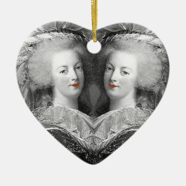 Hon var henne endast comfort. julgransprydnad keramik (Framsidan)