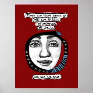 Hon var inte den som Poster Wall Art