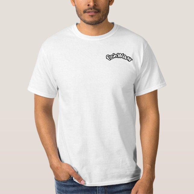 Hon var kort & tjock tee (Framsida)