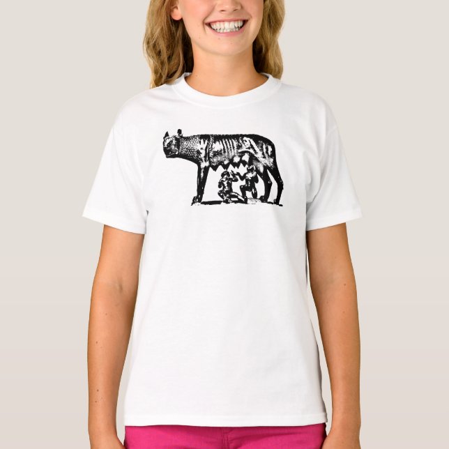 Hon-Varg T Shirt (Framsida)