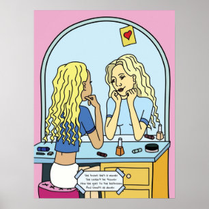 Hon vet att en vinnare av Daria Poster