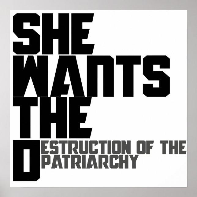 Hon vill ha D Poster (Framsidan)